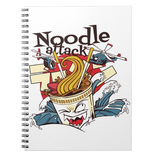 麺バーサク ノートブック (正面)