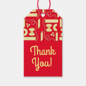 麺パスタキッド1st誕生日パーティー イタリアン ギフトタグ (正面)