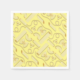 麺パスタキッド1st誕生日パーティー イタリアン スタンダードカクテルナプキン