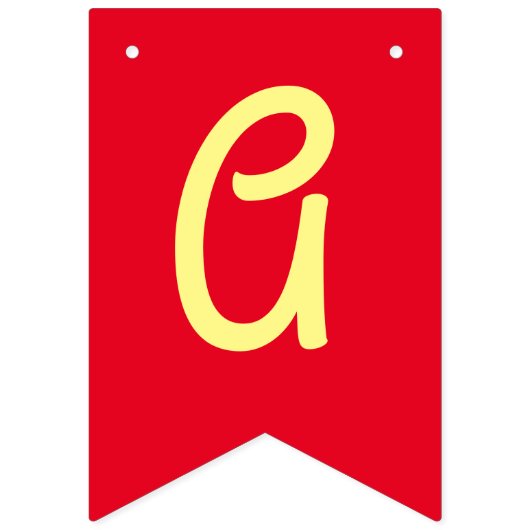 麺パスタキッド1st誕生日パーティー イタリアン バンティングフラッグ (第3の旗)