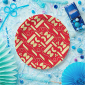 麺パスタキッド1st誕生日パーティー イタリアン ペーパープレート (パーティー)