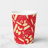 麺パスタキッド1st誕生日パーティー イタリアン 紙コップ (右)