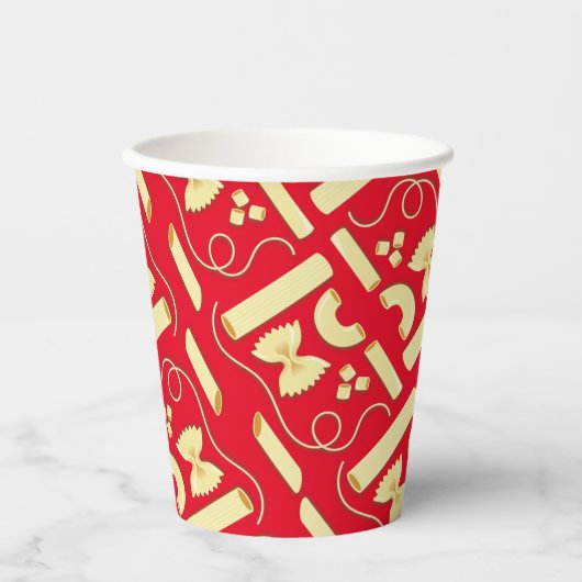 麺パスタキッド1st誕生日パーティー イタリアン 紙コップ (正面)