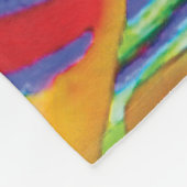 麺万華鏡のように千変万化するパターンフリースブランケット フリースブランケット (角)