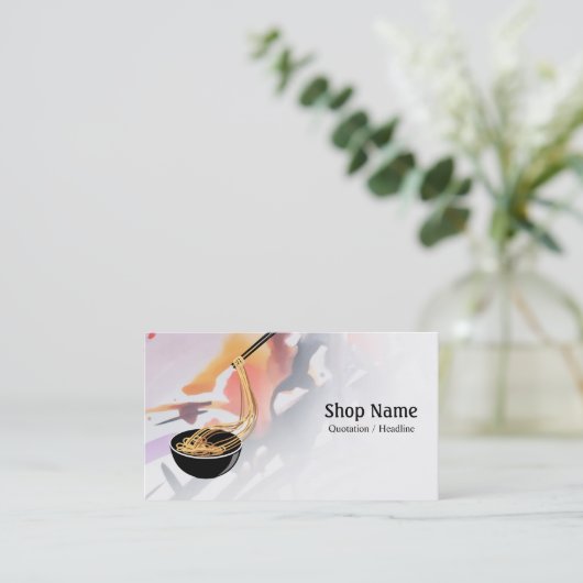 麺屋名刺 名刺 (スタンド正面)