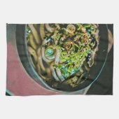 麺愛好家デザイン キッチンタオル (横)
