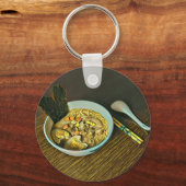 麺愛好家デザイン キーホルダー (正面)