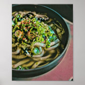 麺愛好家デザイン ポスター (正面)