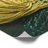 麺愛好家デザイン ポスター (角)