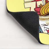 麺攻撃 マウスパッド (コーナー)