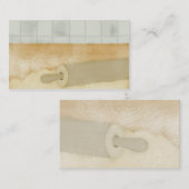 麺棒のこね粉の小麦粉のパン屋のペーストリー作りの職人ビジネス 名刺 (正面/裏面)