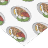 麺漫画イラストレーション テーブルクロス (アングル)