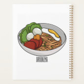麺漫画イラストレーション プランナー手帳 (裏面)