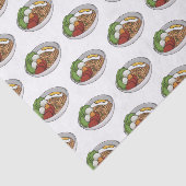 麺漫画イラストレーション 薄葉紙 (詳細)