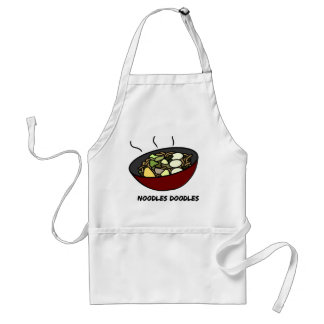 麺類のらくがきエプロン スタンダードエプロン