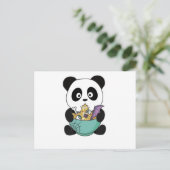 麺類日本のハロウィンパンダラーメン ポストカード (スタンド正面)