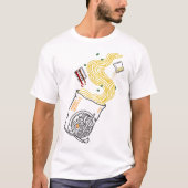 麺類 Tシャツ (正面)