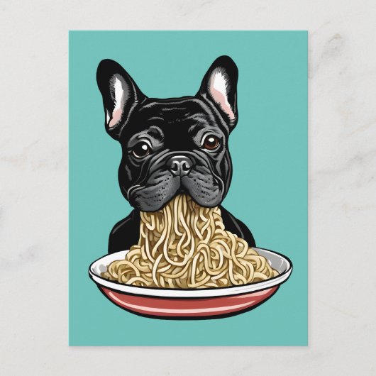 麺食い ポストカード (正面)