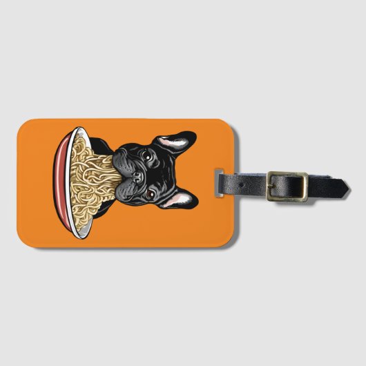 麺食い ラゲッジタグ (正面横)