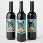 麺食い ワインラベル (ボトル)