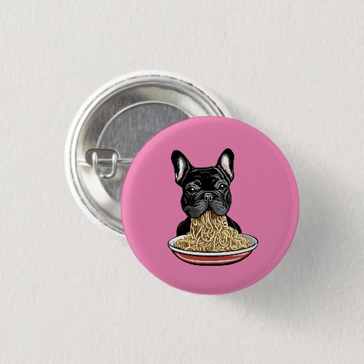 麺食い 缶バッジ (正面&裏面)