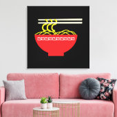 麺 キャンバスプリント (インサイチュ (リビング))