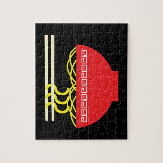 麺 ジグソーパズル (縦)