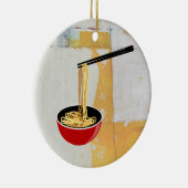 麺 セラミックオーナメント (右)