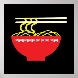 麺 ポスター