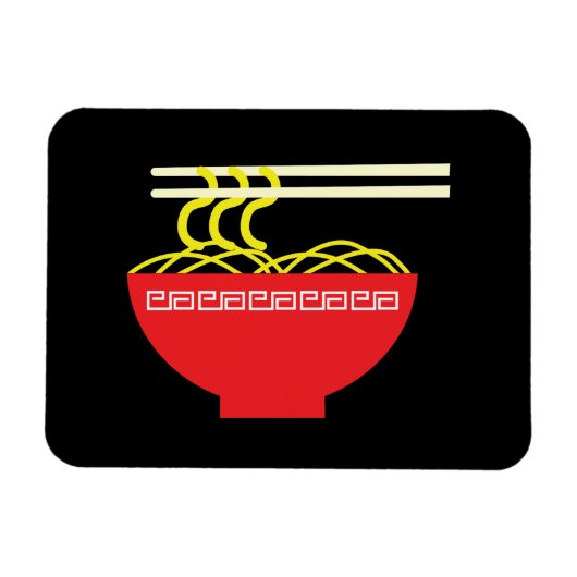 麺 マグネット (横)