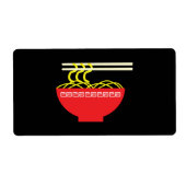 麺 ラベル (正面)