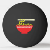 麺 卓球ボール (正面)