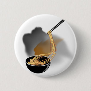 麺 缶バッジ