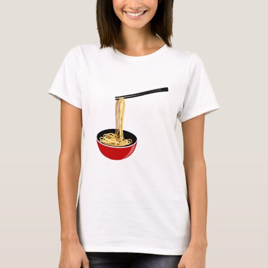 麺 Tシャツ (正面)