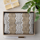 麻とレースの家具デコパージュ 薄葉紙 (ギフト)