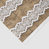 麻とレースの家具デコパージュ 薄葉紙 (詳細)