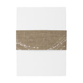 麻と光のストリングス ご招待 タイポグラフィ 招待状ベリーバンド (裏面例)