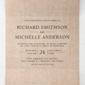 麻のひまわり メイソンジャー ストリング ライト ウェディング 三つ折り招待状 (内部中)