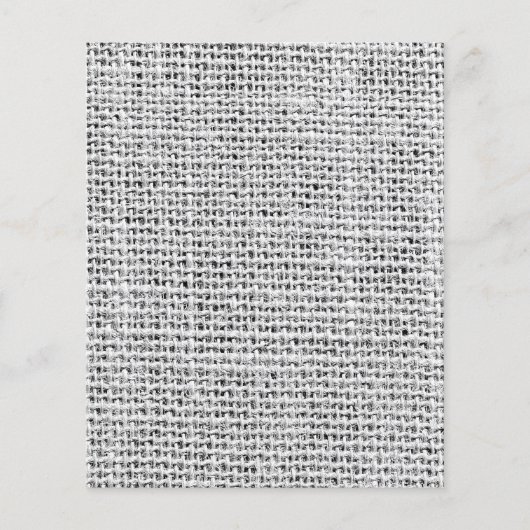 麻の葉のテクスチャー スクラップブック ペーパー - ラスティック ホワイト (正面)