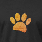 麻の葉の犬の足跡 Tシャツ