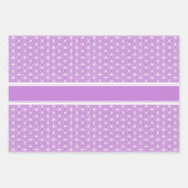 麻の葉アサノハ | KIMONO日本の pattern ラッピングペーパーシート (正面3)