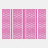 麻の葉アサノハ | KIMONO日本の pattern ラッピングペーパーシート (正面2)