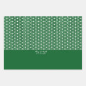 麻の葉 | 朝野羽日本の紋様抱き枕 ラッピングペーパーシート (正面2)