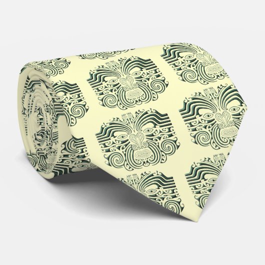 麻呂井タトゥー石 ネクタイ (ロール)