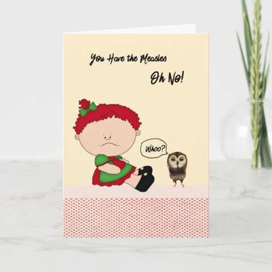 麻疹の子どもによく使うカードを手に入れる カード (正面)