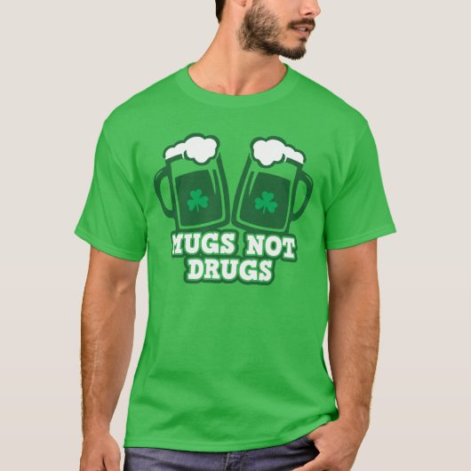 麻薬ではないマグカップ Tシャツ (正面)