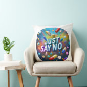 麻薬に対して断る クッション (椅子)