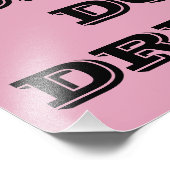 麻薬のポスターを作る馬鹿 フォトプリント            (角)