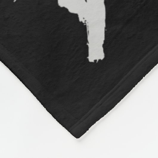 麻薬の面白いハロウィーン赤いリボン週間Aにブーと言う フリースブランケット (角)