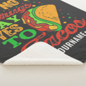 麻薬はタコスにYesを言う シェルパブランケット (3/4)